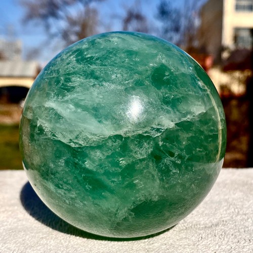 Sfera quarzo fluorite - sfera,