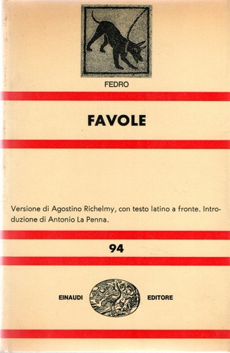 Fedro favole - fedro.,
