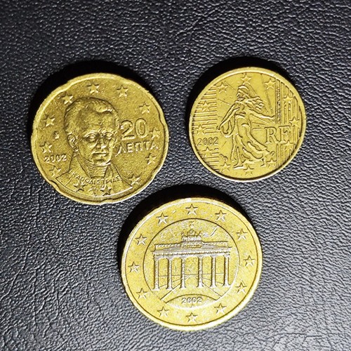 Lotto monete euro - 2002:, 50