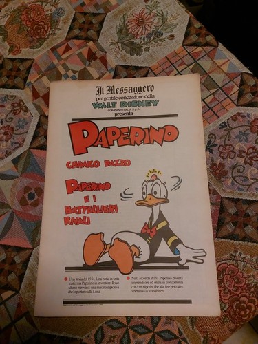 Disney allegato messaggero - disney,