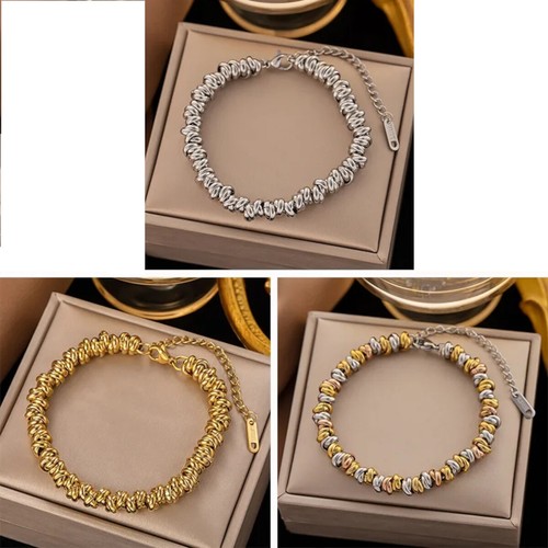 Bracciale acciaio catena - acciaio, a