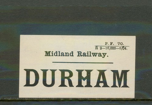 Midland railway luggage - midland,