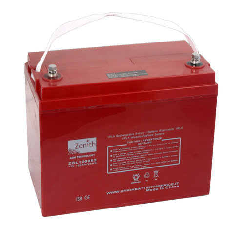 Batteria 120a 12v agm - 120a, zenith
