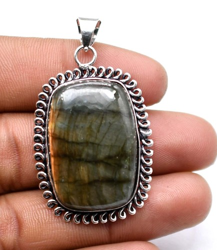 Ciondolo labradorite pietra - labradorite,