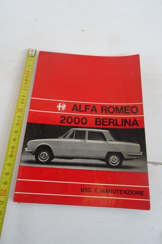 Manuale uso manutenzione alfa - manutenzione,