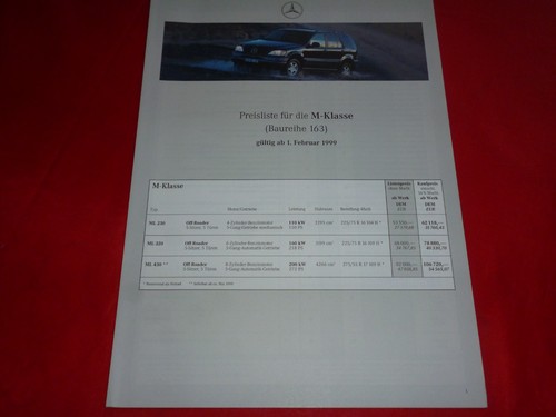 Mercedes w163 classe - mercedes,