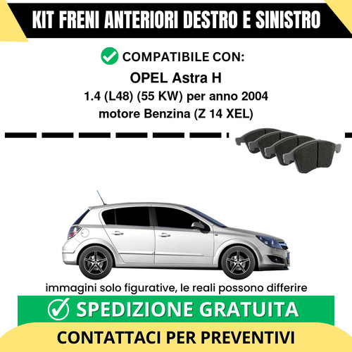 Pastiglie freno anteriori - pastiglie, per
