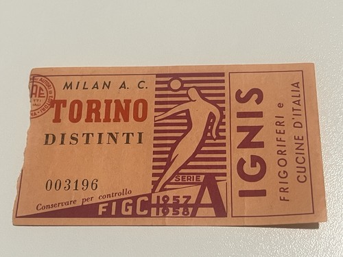 Milan torino biglietto ticket - milan-torino, biglietto/ticket