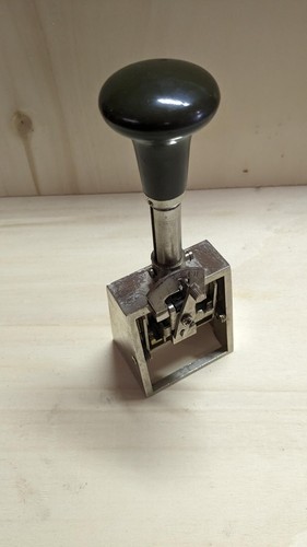 Timbro numeratore meccanico - timbro,