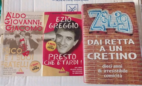 Comici zelig anni aldo - comici,
