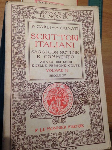 1933 carli sainati scrittori - sainati,