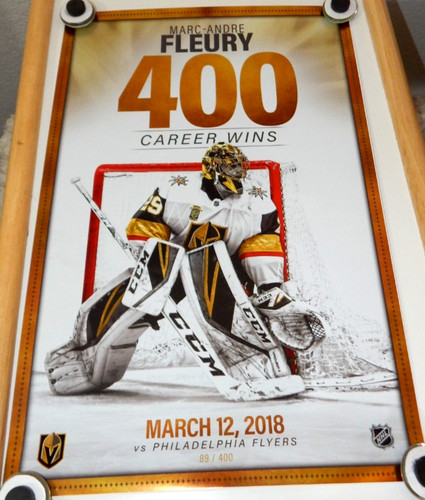 Marc andre fleury 400 - fleury,
