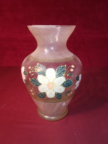 Grande vaso vetro - vaso, decorato