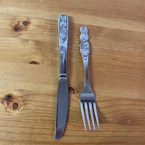 Forchetta coltello vintage - forchetta, e