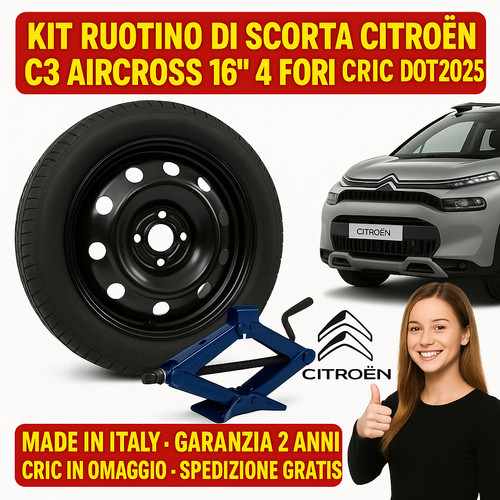 Kit ruotino di scorta - kit,