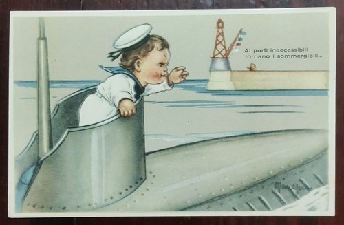 Cartolina illustrata bambini - illustrata,
