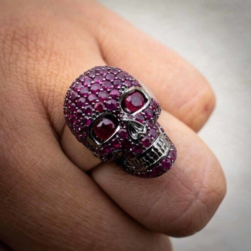 Anello uomo forma teschio 26 - uomo,