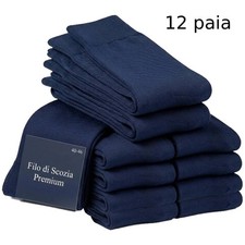 Paia calze uomo filo di - 12,
