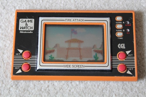 Nintendo cgl game watch fire - nintendo, &