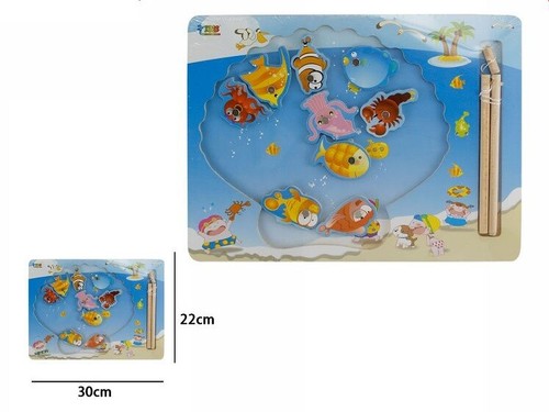 Gioco della pesca - della, in
