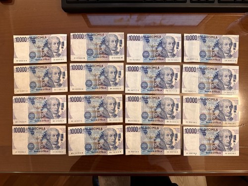 Lotto banconote lire 10000 - lotto, 25