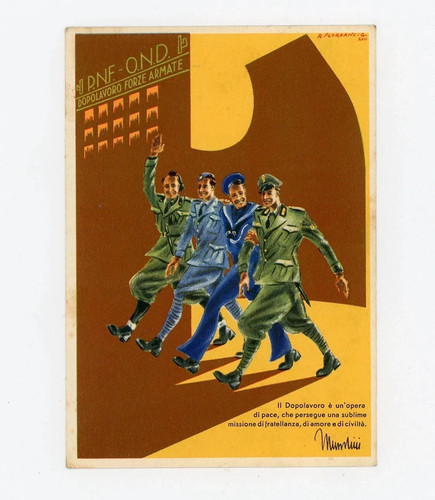 Fascismo pnf ond - ond, dopolavoro