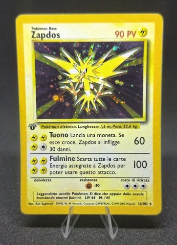 Carta pokemon zapdos 16 - -, #16