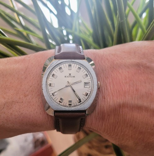 Edox homme montre - montre, mécanique