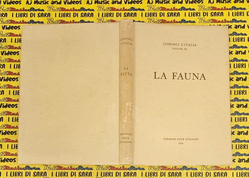 Book libro fauna conosci - libro,
