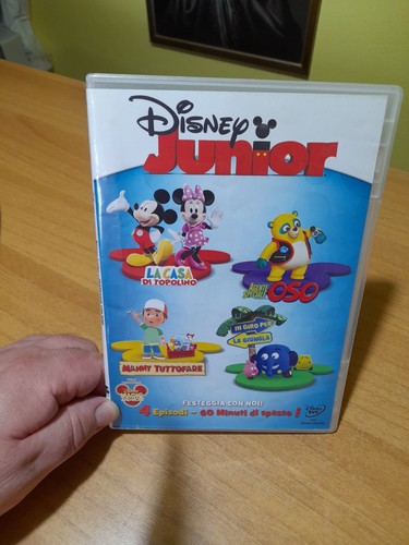 Dvd disney junior - junior, cartoni