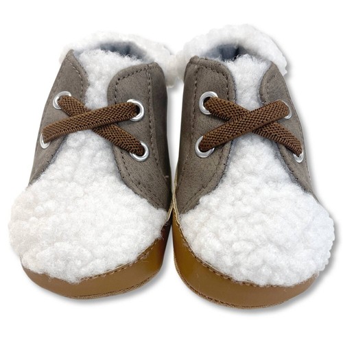 Scarpe culla alte sherpa
