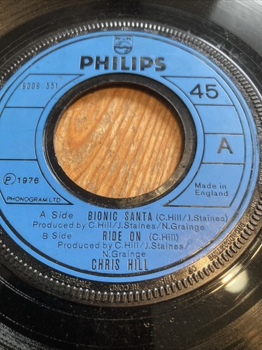 1976 chris hill bionic - 7",