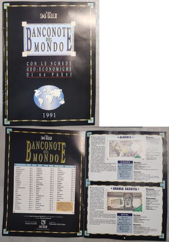 Fac simili album banconote - -,