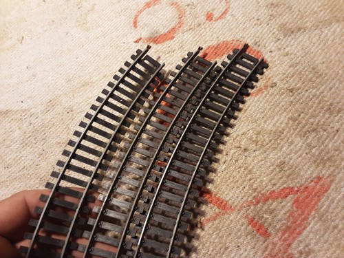 Binari curvi trenino - binari,