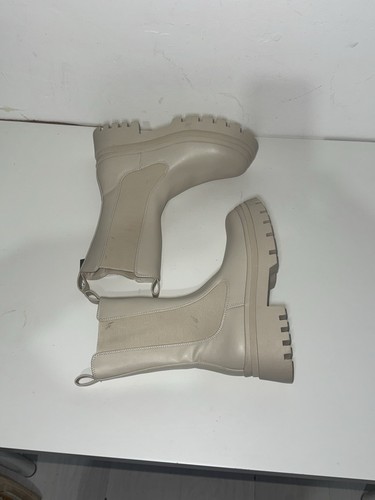 Stivali primark cream chunky - primark,
