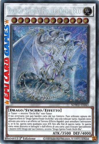 Drago spirito finale occhi blu - drago,
