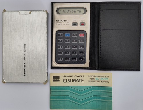 Sharp 8036 - sharp, (el-8036s)