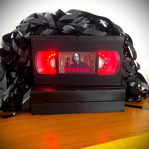 Lampada vhs retrò wes - lampada, craven