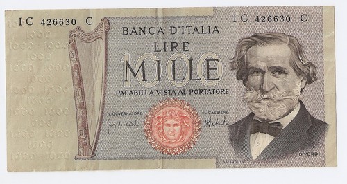 Italy 1000 lire 1975 - italy,