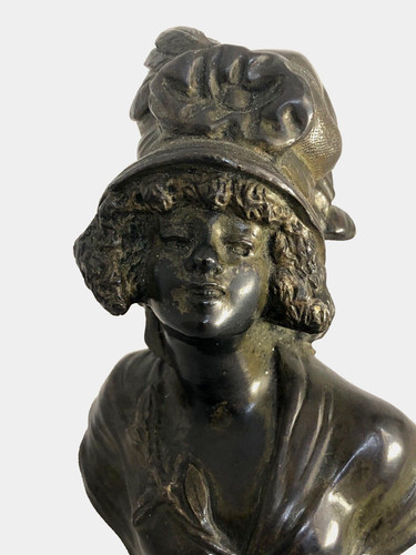 Antico busto art nouveau - busto,