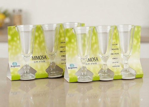 Set calici vino mimosa - calici, "mimosa"