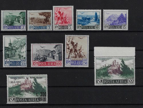 1950 san marino posta - 1950-51,
