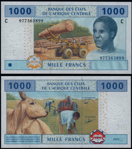 Stati centrafricani 1000 - stati,