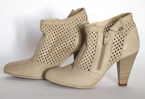 Nero giardini beige - beige, leather