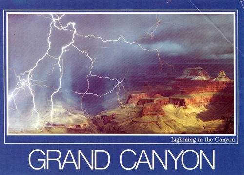 Postcard lightning the - lightning,