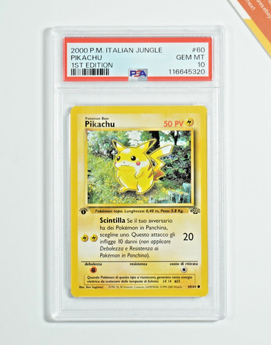 Pokemon psa pikachu - psa, 10