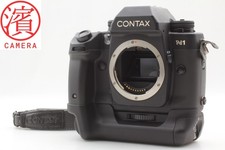 Corpo fotocamera reflex pellicola 35 mm Contax N1 TUTTO funzionante [quasi come nuovo] con P-9 dal GIAPPONE