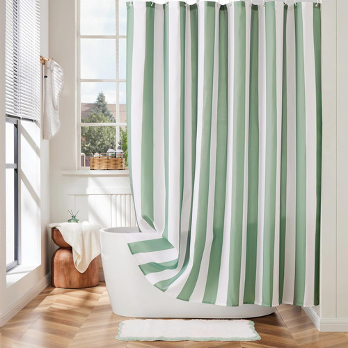 Tenda doccia righe - tenda,