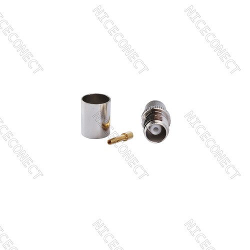 Connettore crimpare rf - connettore, a