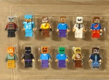 12 PCS Personaggi Minecraft -